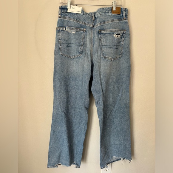 NWT American Eagle Curvy Stretch Super High Rise Jeans Size 12 - Picture 3 of 13